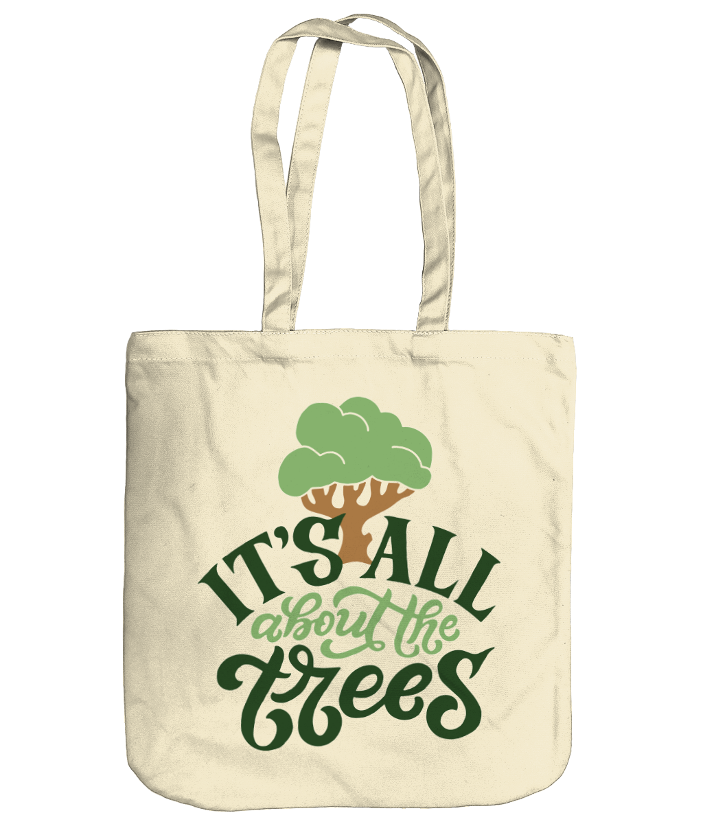 It's All About The Trees EarthAware Organic Spring Tote - natural