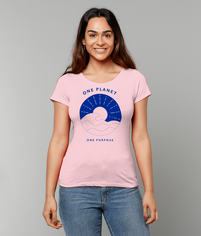 One Planet One Purpose 100% Organic Cotton Tee