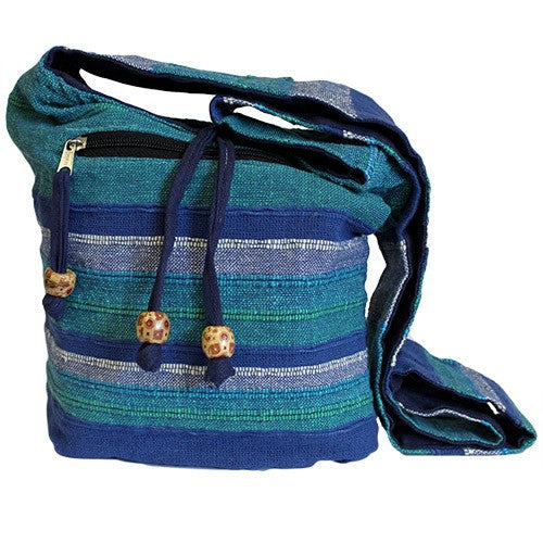  Blue Rivers Hand Made Nepal Sling Bag