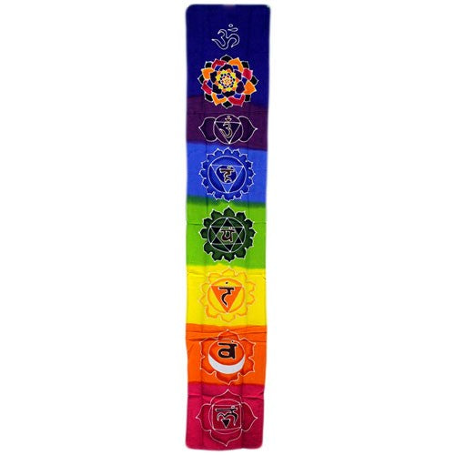 Chakra Drop  Rainbow Banner