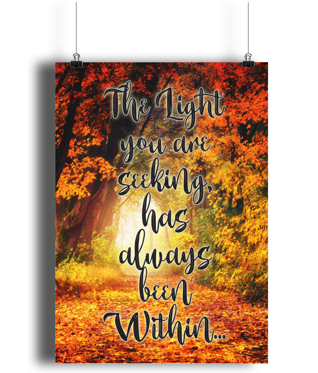 The Light You Are Seeking Is Seeking You
