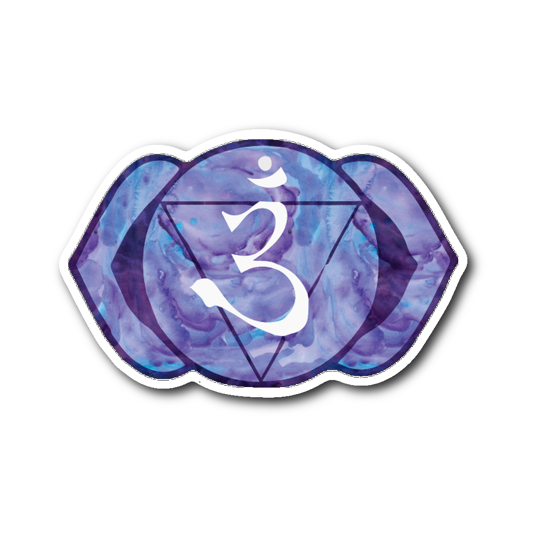 Ajna Chakra Die Cut Vinyl Sticker