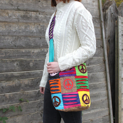 Peace Sling Bag - Fair Trade