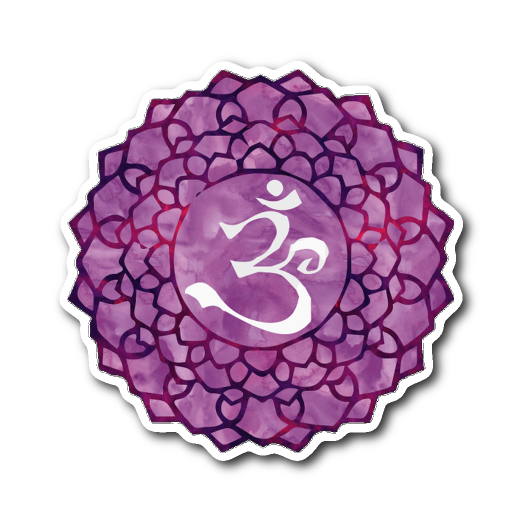 SAHASRARA DIE CUT VINYL STICKER