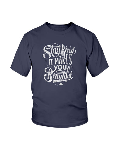 Stay Kind Hanes Youth Beefy-T