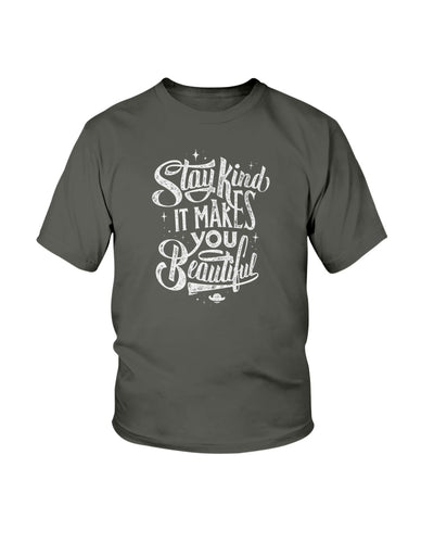 Stay Kind Hanes Youth Beefy-T